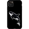 Orca Whale Gifts Co Custodia per iPhone 11 Pro Max Orca, balena, oceano, fauna selvatica, design con animali marini