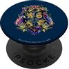 Harry Potter Hogwarts Multi-Colored Floral Crest PopSockets PopGrip Intercambiabile