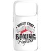 Muay Thai fight fight kick Thai boxing m Custodia per iPhone 17 Pro Muay Thai Boxing Fighter Guerriero del Ring