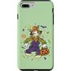 Disney Custodia per iPhone 7 Plus/8 Plus Disney Donald Duck Halloween Scarecrow Trick-or-Treat Icons