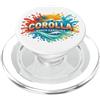 KAEDAM Gifts: North Carolina Cities Corolla, grafica originale sulla spiaggia con dune di sabbia della Carolina del Nord PopSockets PopGrip per MagSafe