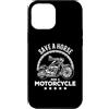 Save Horse Ride Motorcycle Chopper Biker Custodia per iPhone 12 Pro Max Salvare un cavallo Ride a Motorcycle Club Divertente Biker