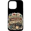 Jimbeels Custodia per iPhone 15 Pro Max Geduldsfaden Homeoffice umorismo ufficio tedesco