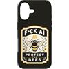 Nature Before Bots Custodia per iPhone 17 Bee Humor Proteggere Api Amante della natura Miele Apicoltura