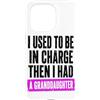 Funny Family & Parenting Humor Designs Custodia per iPhone 15 Pro Ho usato per essere al comando, poi ho avuto uno scherzo sulla nipote