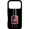 Paint Dripping Patriotic 4th of July US Custodia per iPhone 17 Pro Nail Tech Cosmetologo Nail Tecnico Unghie Amante Bandiera Americana