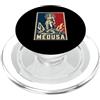 Greek Mythology Medusa Feminist Power Ic Medusa Mitologia greca Potere guerriero femminista PopSockets PopGrip per MagSafe
