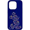 Disney Custodia per iPhone 15 Pro Disney Mickey Mouse Spring Flower Easter Egg Silhouette Pose