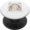 Giardiniere Giardino Abbigliamento Piant Maglietta Da Giardino Da Donna, Fiorista, Hobby, PopSockets PopGrip Adesivo