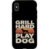 Backyard Bbq Dog Lover Custodia per iPhone X/XS Grill Difficile Giocare Con Cane Backyard Barbecue Amante