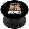 Casino Gambling & Slot Machine Vegas App Slot Machine Queen Casino Gioco d'azzardo Jackpot Vincitore Vegas PopSockets PopGrip Adesivo