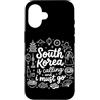 Korean Seoul Culture Hangul Travel Souve Custodia per iPhone 16 La Corea del Sud chiama e devo andare a un turista souvenir