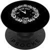 Fraxoweb Orologio con citazione motivazionale One Day At A Time PopSockets PopGrip Adesivo