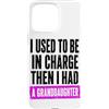 Funny Family & Parenting Humor Designs Custodia per iPhone 15 Pro Max Ho usato per essere al comando, poi ho avuto uno scherzo sulla nipote