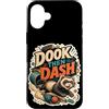 Jimbeels Custodia per iPhone 16 Plus Dook Then Dash umorismo furetto zoomies