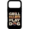 Backyard Bbq Dog Lover Custodia per iPhone 17 Pro Max Grill Difficile Giocare Con Cane Backyard Barbecue Amante
