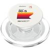 Never Forget Generation VHS Video Tape C Non dimenticare mai la nostalgia della videocassetta VHS VCR PopSockets PopGrip per MagSafe