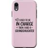 Proud Grandma Mimi Nana And Granddaughte Custodia per iPhone XR Nonna ho usato per essere in carica poi ho avuto una nipote