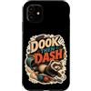 Jimbeels Custodia per iPhone 11 Dook Then Dash umorismo furetto zoomies