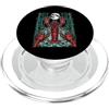 Camicie e regali InGENIUS Crawfish Moon Retro tre gamberi che ululano luna spazio galassia frutti PopSockets PopGrip per MagSafe