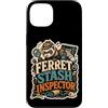 Jimbeels Custodia per iPhone 13 Ferret Stash Inspector furetto nascondigli