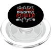Pawsitive Power Cat Funny Kitten Cats Lo I Believe In The Pawsitive Power Cat Kitten Cats Lovers PopSockets PopGrip per MagSafe
