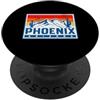 Phoenix Arizona USA Outdoor Vintage Fenice PopSockets PopGrip Adesivo