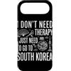 Korean Seoul Culture Hangul Travel Souve Custodia per iPhone Air Non ho bisogno di terapia, devo solo andare in Corea del Sud