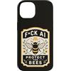 Nature Before Bots Custodia per iPhone 14 Bee Humor Proteggere Api Amante della natura Miele Apicoltura