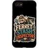 Jimbeels Custodia per iPhone SE (2020) / 7/8 Ferret Stash Inspector furetto nascondigli