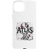 Greek Mythology Atlas Titan Cosmic Custodia per iPhone 15 Plus Antico greco Titano ATLAS Mito Mondo Cosmico