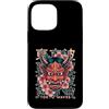 Japanese Aesthetic by Tokyo Waves Custodia per iPhone 13 Pro Max Hannya Oni Mask Devil Yokai - Maschera giapponese con tatuaggio demone