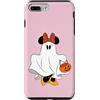 Disney Custodia per iPhone 7 Plus/8 Plus Disney Halloween Minnie Mouse Ghost Costume Trick-or-Treat