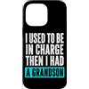 Funny Family & Parenting Humor Designs Custodia per iPhone 14 Pro Max Ho usato per essere al comando, poi ho avuto un nipote divertente