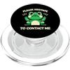 SilentPancake Rana sarcastica dito medio umorismo introverso PopSockets PopGrip per MagSafe