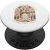 Giardiniere Giardino Abbigliamento Piant Maglietta Da Giardino Da Donna, Fiorista, Hobby, PopSockets PopGrip Adesivo