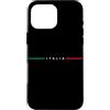 LEVART Nation TRAVEL Souvenir minimal ap Custodia per iPhone 16 Pro Max ITALIA Italy