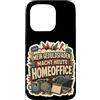 Jimbeels Custodia per iPhone 15 Pro Geduldsfaden Homeoffice umorismo ufficio tedesco