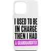 Funny Family & Parenting Humor Designs Custodia per iPhone 13 Pro Max Ho usato per essere al comando, poi ho avuto uno scherzo sulla nipote