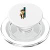 Timowo Studio Giraffa Diploma Lettera I Alfabeto Animale PopSockets PopGrip per MagSafe