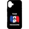 France Team Hexagone Drapeau Blau Blanc Custodia per iPhone 16 Plus France Team Hexagone Sport Bandiera Blau Bianco Rosso Giglio