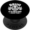 Field-Day Green Team Funny For Teacher K Field-Day Green Team Divertente Per Insegnanti Bambini Giornata Sul Campo Giochi PopSockets PopGrip Adesivo
