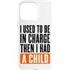 Funny Family & Parenting Humor Designs Custodia per iPhone 15 Pro Max Ho usato per essere al comando, poi ho avuto un bambino divertente