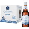 N'artigiana Birra Artigianale N'Artigiana Bianca 33cl | Birra Blanche Napoletana con Puro Malto d'Orzo e Frumento ad Alta Fermentazione | 4,5% Vol | Cassa da 12 Bottiglie