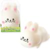 TRENDHAUS 967121 - Capybara Happy Springtime Squeeze Me Rabbit, circa 8,5 x 4,5 x 6 cm, Squishy a forma di coniglio, palla antistress per bambini e adulti