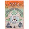 TRENDHAUS 959072 - Lucky Cat Orakel Cards, circa 6,2 x 9,9 cm, oracolo decisionale con 40 carte da gioco