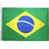 AZ FLAG Bandiera Brasile 90x60cm - Bandiera Brasiliana 60 x 90 cm Foro per Asta