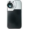 SYSTEM-S Obiettivo Zoom 3X Tele Filtro obiettivo con custodia nera per iPhone 13 Pro