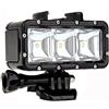 MOUDOAUER Impermeabile Immersione Spot Luce LED Video Luce Fotografica Subacquea Lampada Per GoPro Hero 5 4 3+3 SJ4000 Pezzo di Ricambio