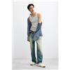 Desigual, Pantalone di jeans liscio, Uomo, Cotone, Blu, 28